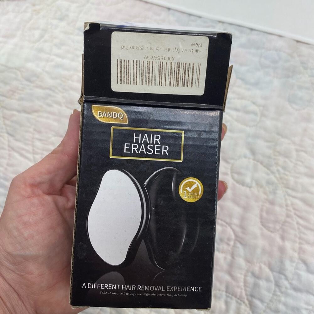 Black and Silver manual Hair Eraser
